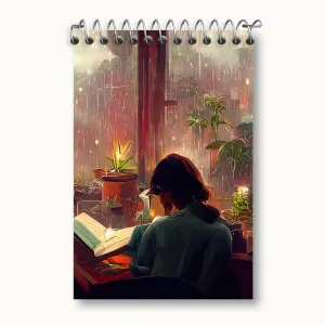 دفتر یادداشت دختر کتابخوان