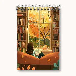 دفتر یادداشت دختر کتابخوان