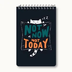 دفتر یادداشت Not Now Not Today