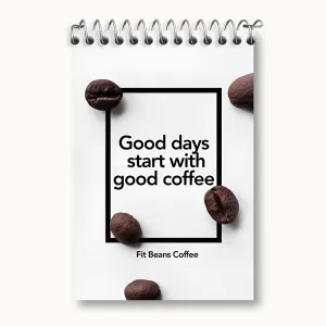 دفتر یادداشت Good Days Start With Good Coffee