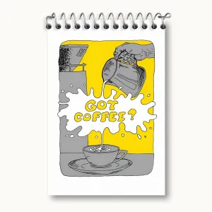 دفتر یادداشت Got Coffee