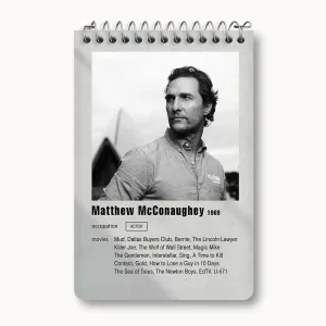 دفتر یادداشت متیو مک کانهی (Matthew McConaughey)