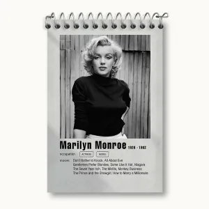دفتر یادداشت مرلین مونرو (Marilyn Monroe)