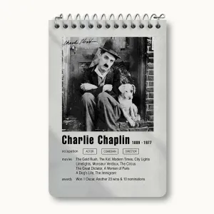 دفتر یادداشت چارلی چاپلین (Charles Chaplin)