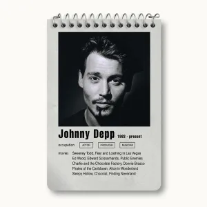 دفتر یادداشت جانی دپ (Johnny Depp)