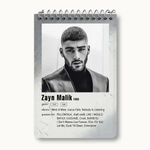 دفتر یادداشت زین ملک (Zayn Malik)