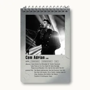 دفتر یادداشت جم آدریان (Cem Adrian)