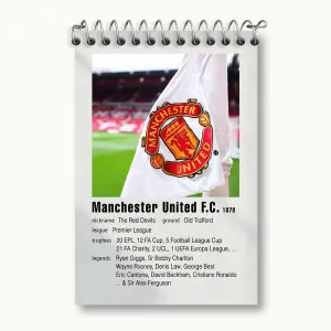 دفتر یادداشت منچستریونایتد (Manchester United)