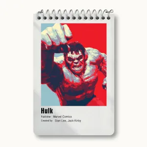 دفتر یادداشت هالک مارول (Marvel)