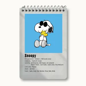 دفتر یادداشت اسنوپی (Snoopy)