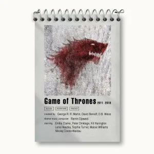 دفتر یادداشت گیم اف ترونز (Game of Thrones)