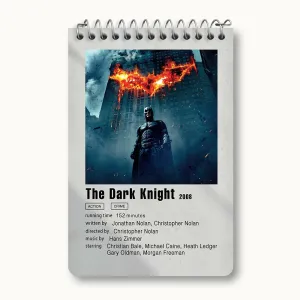 دفتر یادداشت شوالیه تاریکی (The Dark Knight)