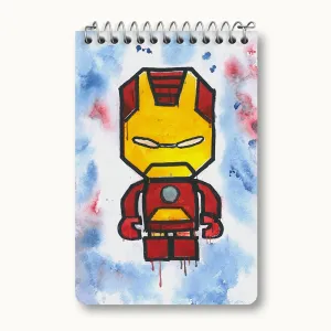 دفتر یادداشت مرد آهنی مارول (Marvel)