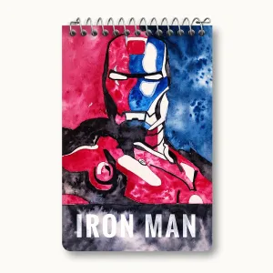 دفتر یادداشت مرد آهنی مارول (Marvel)