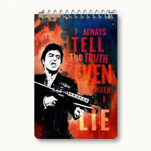 دفتر یادداشت صورت زخمی (The Scarface)