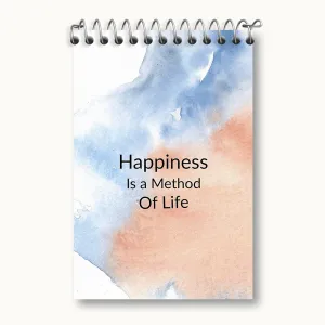 دفتر یادداشت Happiness Is A Method Of Life