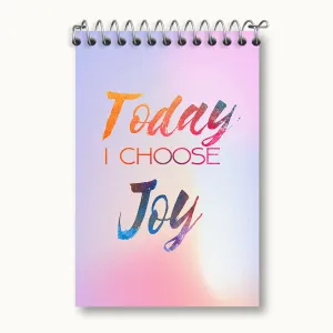 دفتر یادداشت Today I Choose Joy