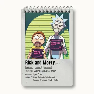 دفتر یادداشت ریک و مورتی (Rick and Morty)