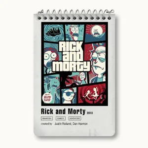 دفتر یادداشت ریک و مورتی (Rick and Morty)