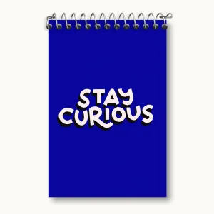دفتر یادداشت Stay Curious