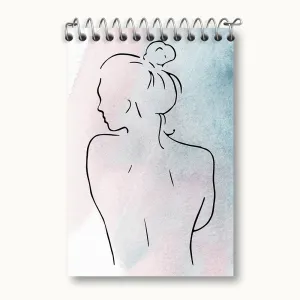 دفتر یادداشت دخترانه مینیمال