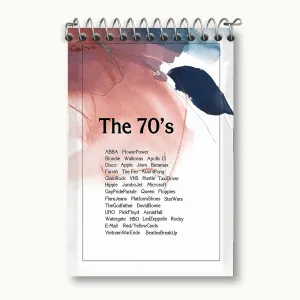 دفتر یادداشت دهه 70