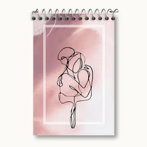 دفتر یادداشت عاشقانه مینیمال