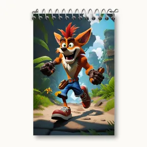 دفتر یادداشت کراش باندیکوت (Crash Bandicoot)