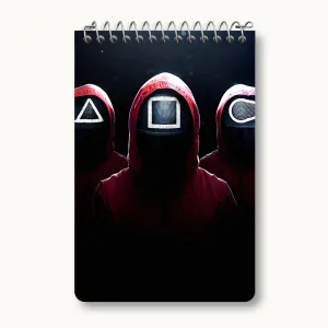 دفتر یادداشت بازی مرکب (Squid Game)