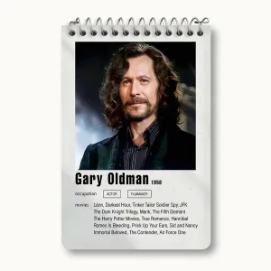 دفتر یادداشت گری اولدمن (Gary Oldman)