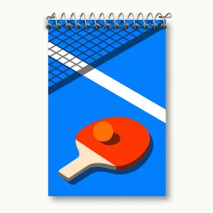 دفتر یادداشت پینگ پنگ (ping pong)