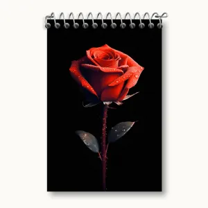 دفتر یادداشت گل رز