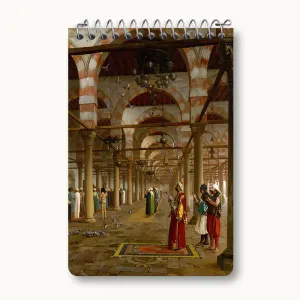 دفتر یادداشت نقاشی نماز در مسجد اثر ژان لئون ژروم
