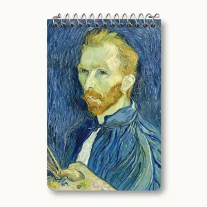 دفتر یادداشت سلف پرتره ونسان ونگوگ