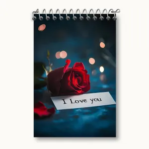 دفتر یادداشت I Love You