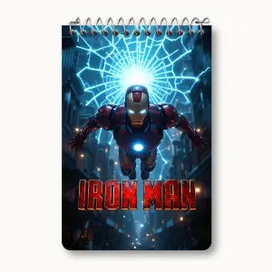 دفتر یادداشت مرد آهنی مارول (Marvel)