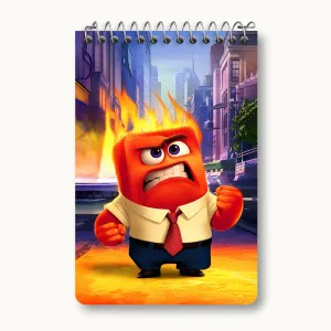 دفتر یادداشت شخصیت خشم اینساید اوت