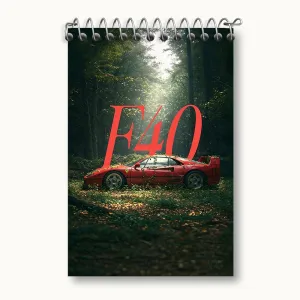 دفتر یادداشت ماشین فراری (Ferrari)