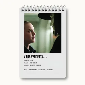 دفتر یادداشت وی مثل وندتا (V for Vendetta)