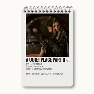 دفتر یادداشت یک مکان ساکت (A Quiet Place)