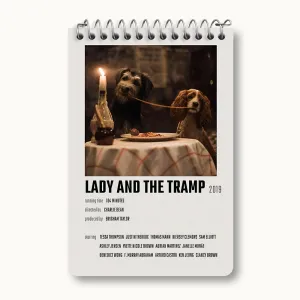 دفتر یادداشت Lady and the Tramp
