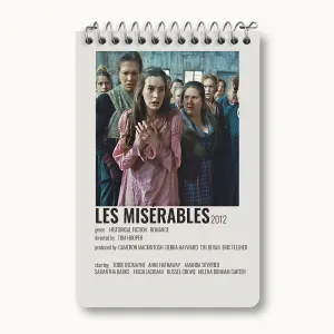 دفتر یادداشت بینوایان (Les Misérables)