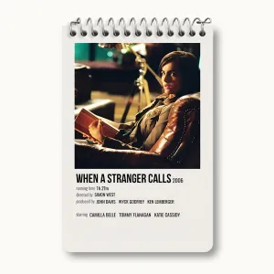 دفتر یادداشت When A Stranger Calls