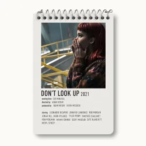 دفتر یادداشت بالا رو نگاه نکن (Don't Look Up)