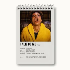 دفتر یادداشت با من حرف بزن (Talk To Me)