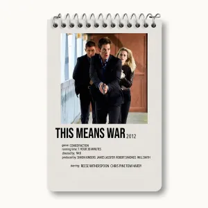 دفتر یادداشت این یعنی جنگ (This Means War)
