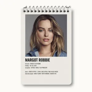دفتر یادداشت مارگو رابی (Margot Robbie)