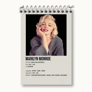 دفتر یادداشت مریلین مونرو (Marilyn Monroe)