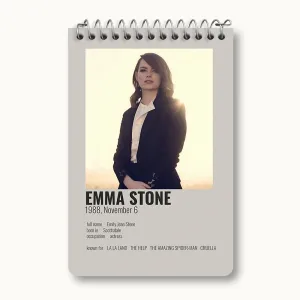دفتر یادداشت اما استون (Emma Stone)
