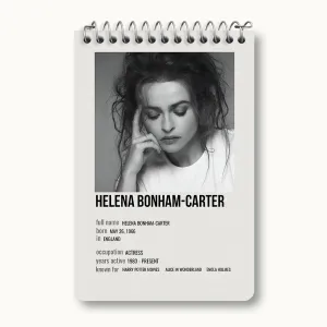 دفتر یادداشت هلنا بونهام کارتر (Helena Bonham Carter)